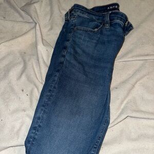 American Eagle Blue Skinny Jeans